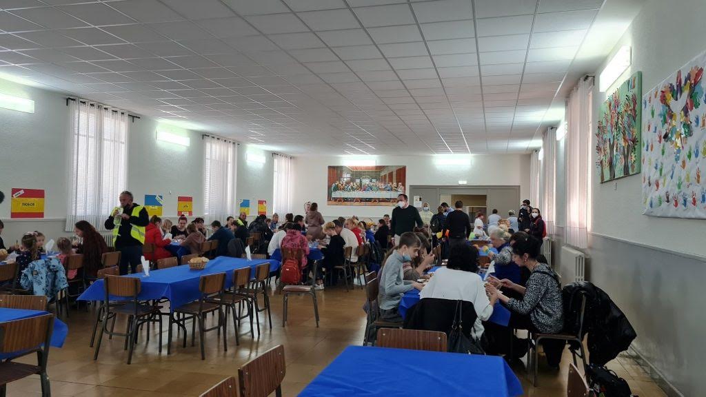 Refugiados llegados de Ucrania instalados en el seminario de Tarazona
