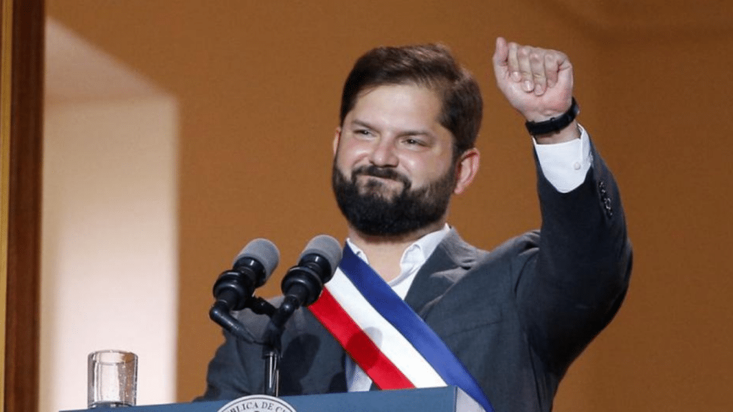 Gabriel Boric, presidente de Chile