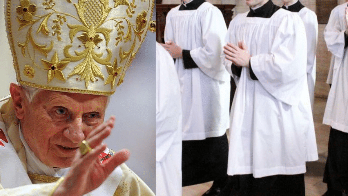 Benedicto XVI seminaristas