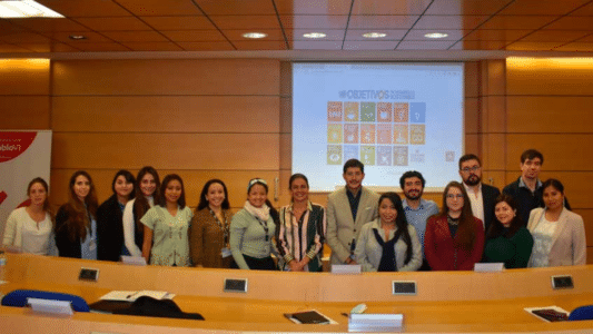 Participantes del programa de la Fundación Pablo VI