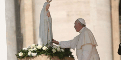 Papa Francisco virgen de Fátima
