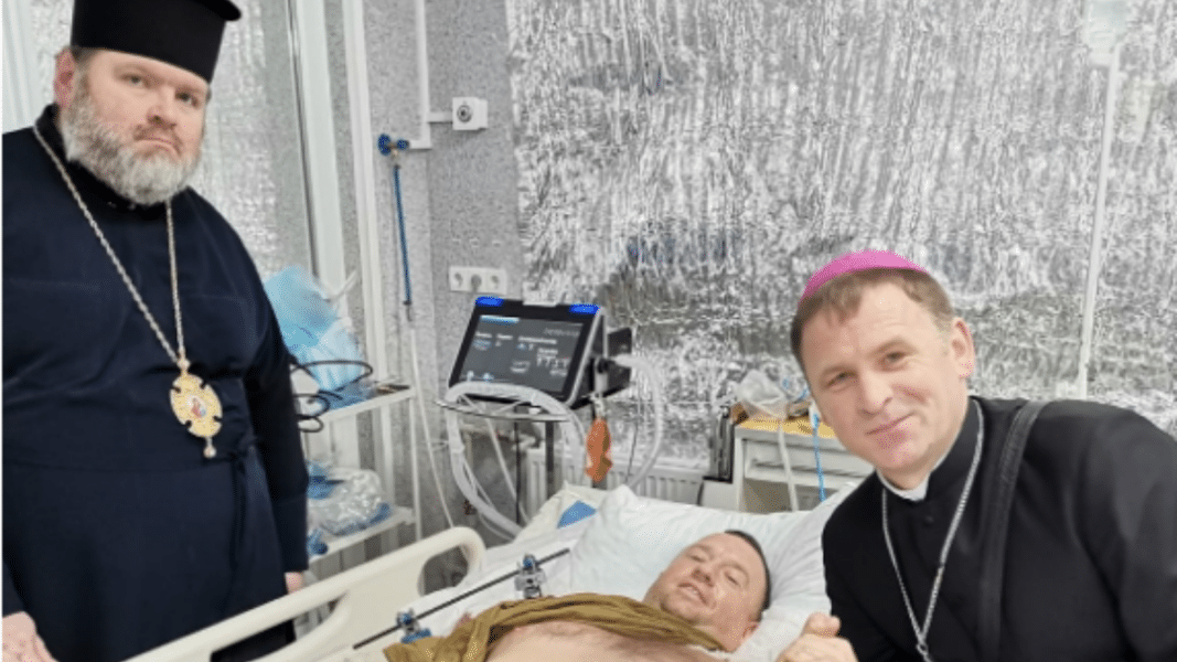 Obispos católicos y ortodoxos ucranianos, juntos en el mismo búnker