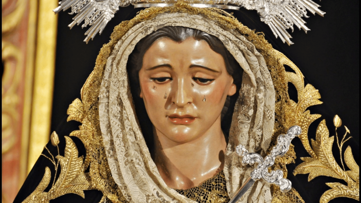 Virgen des las tristezas de la Vera Cruz