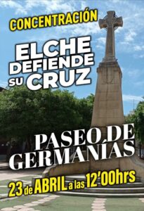 concentración Cruz Elche