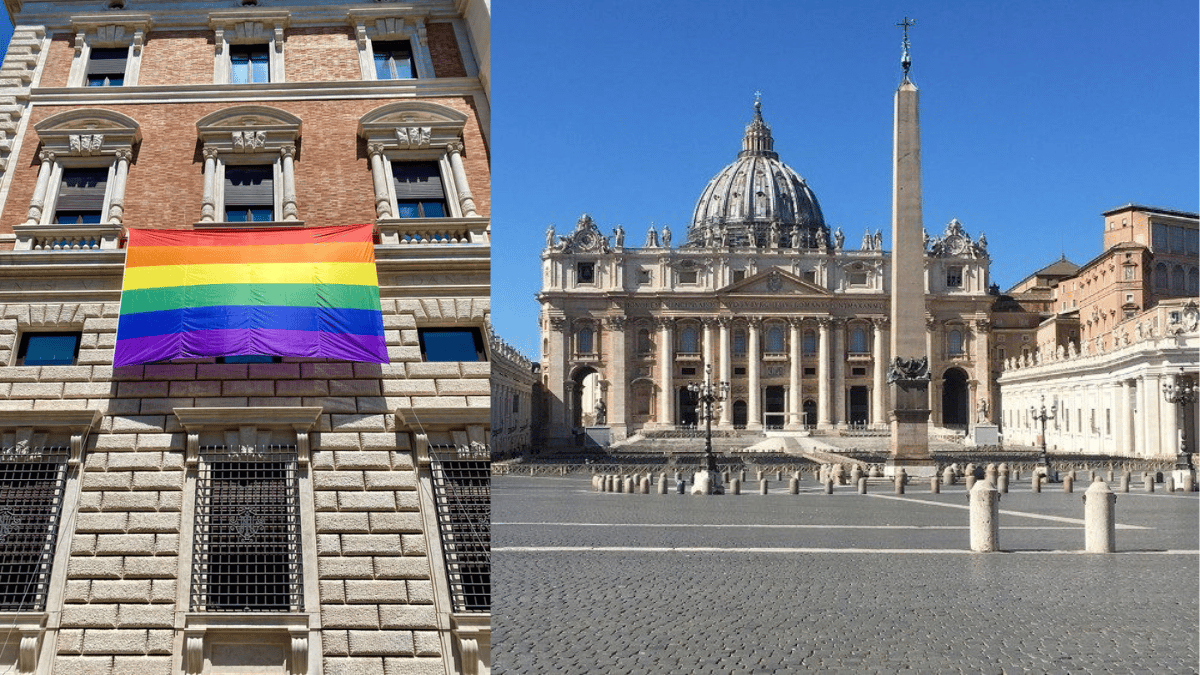 Bandera gay embajada EEUU