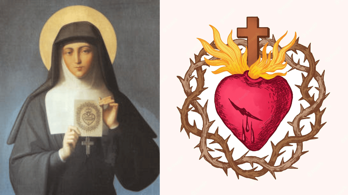 Santa Maria Alacoque y Sagrado Corazón
