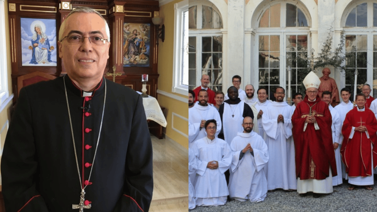 Obispo Arecibo y seminarista Toulon