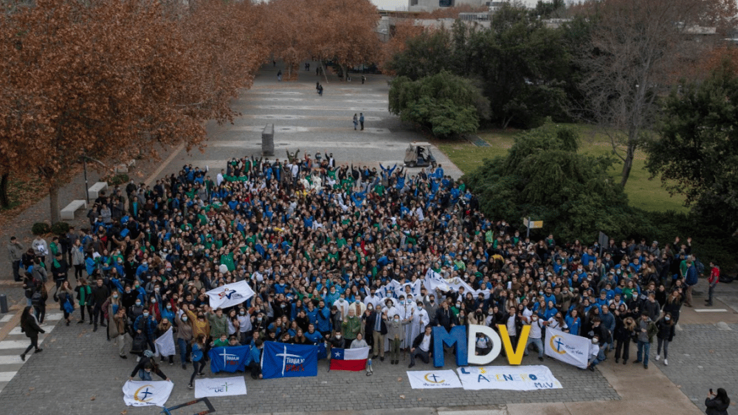 Cerca de 1.500 estudiantes recorrerán Chile entregando el mensaje de Cristo