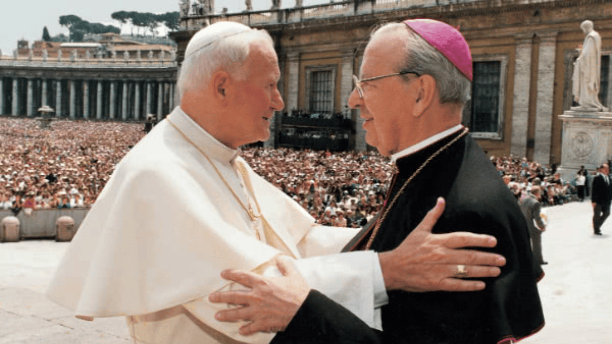 San Juan Pablo II y Álvaro del Portillo