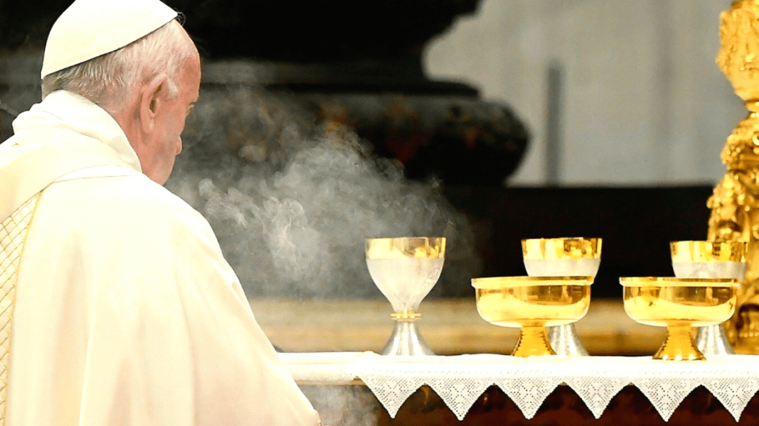Papa cuestión litúrgica