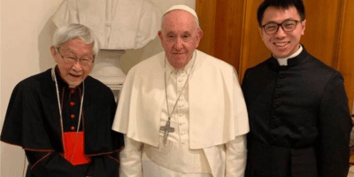 Papa Francisco y el cardenal Zen