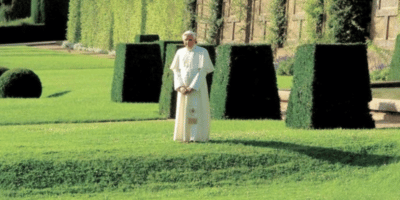 Benedicto XVI en Castel Gandolfo