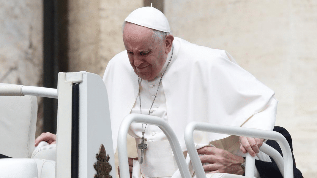 Papa Francisco dolores