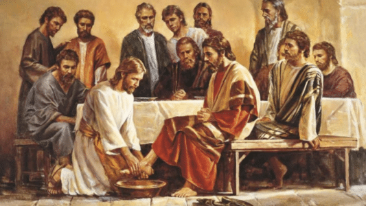 jueves santo lavatorio pies