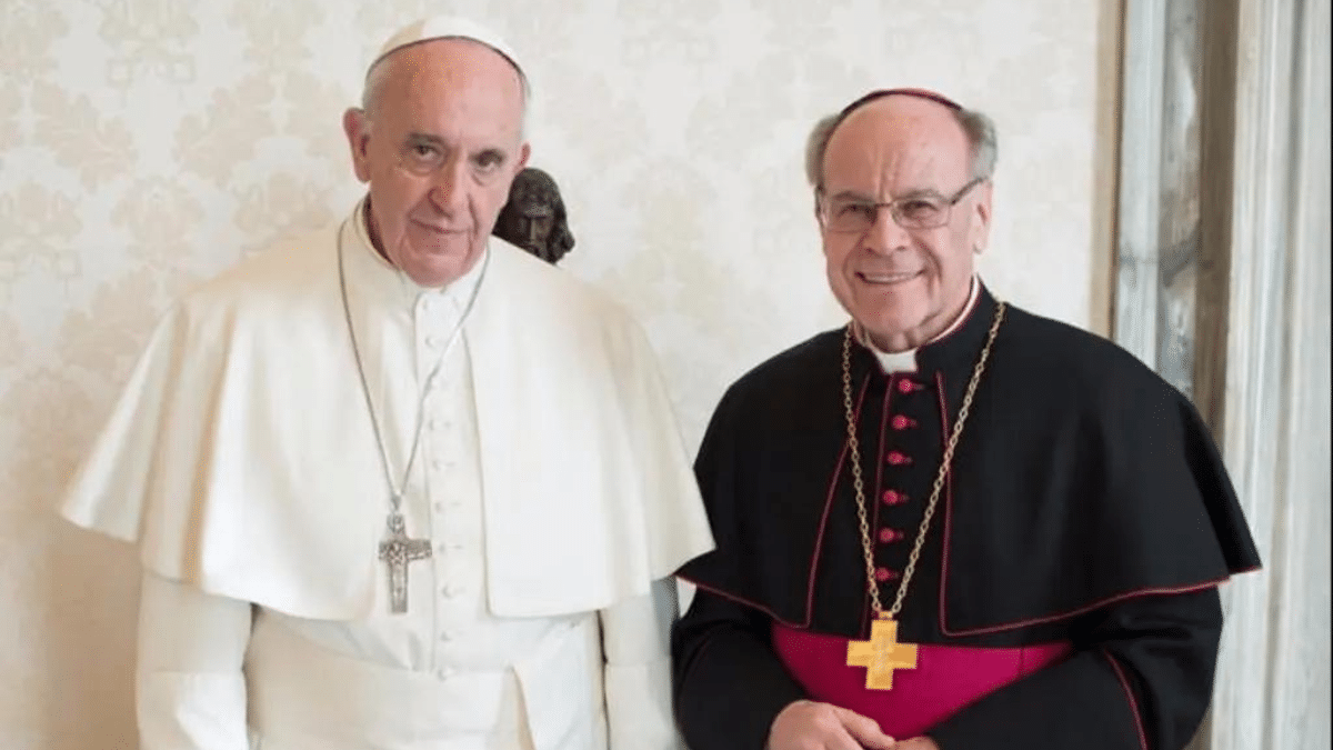 El Papa Francisco con Vitus Huonder
