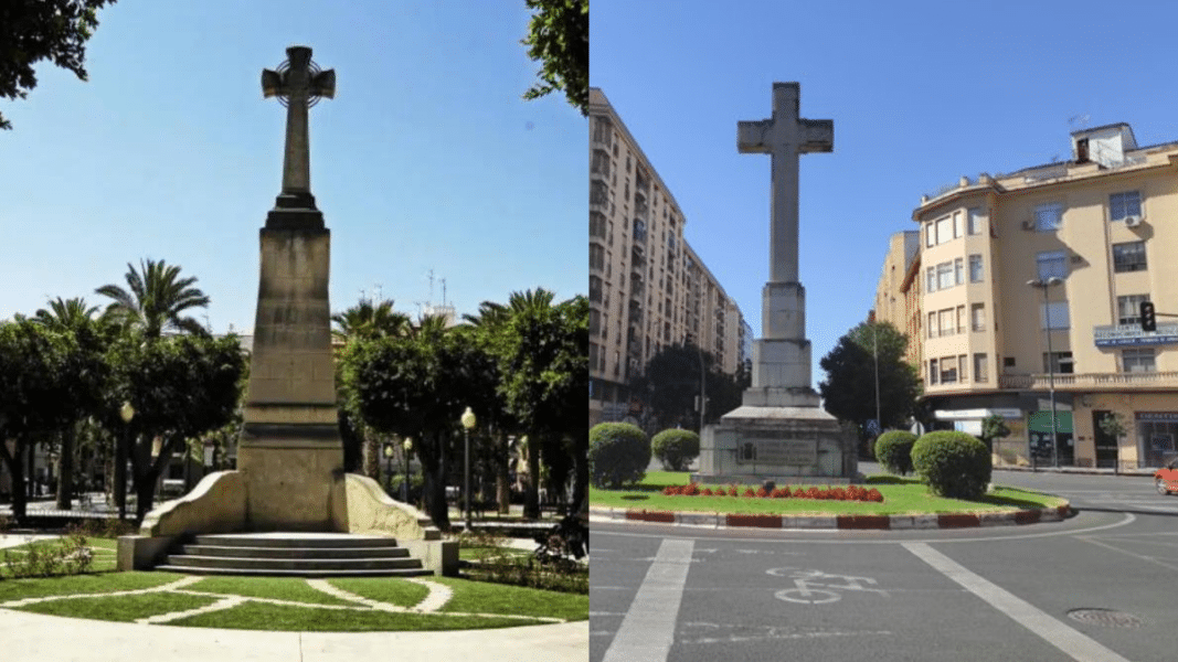 Las cruces que se salvan de la ‘quema’ de la izquierda
