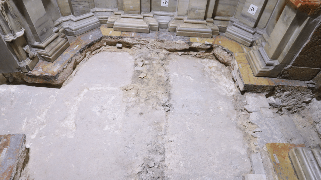 Nuevas excavaciones en el Santo Sepulcro permiten profundizar más sobre su apariencia original e historia
