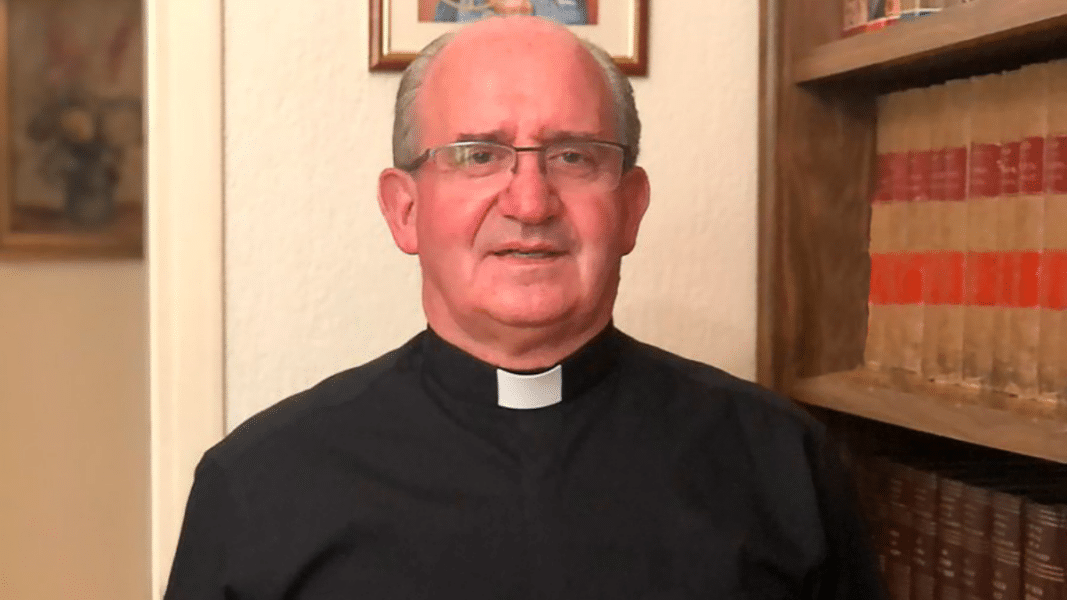 Ángel Lasheras, rector de Torreciudad