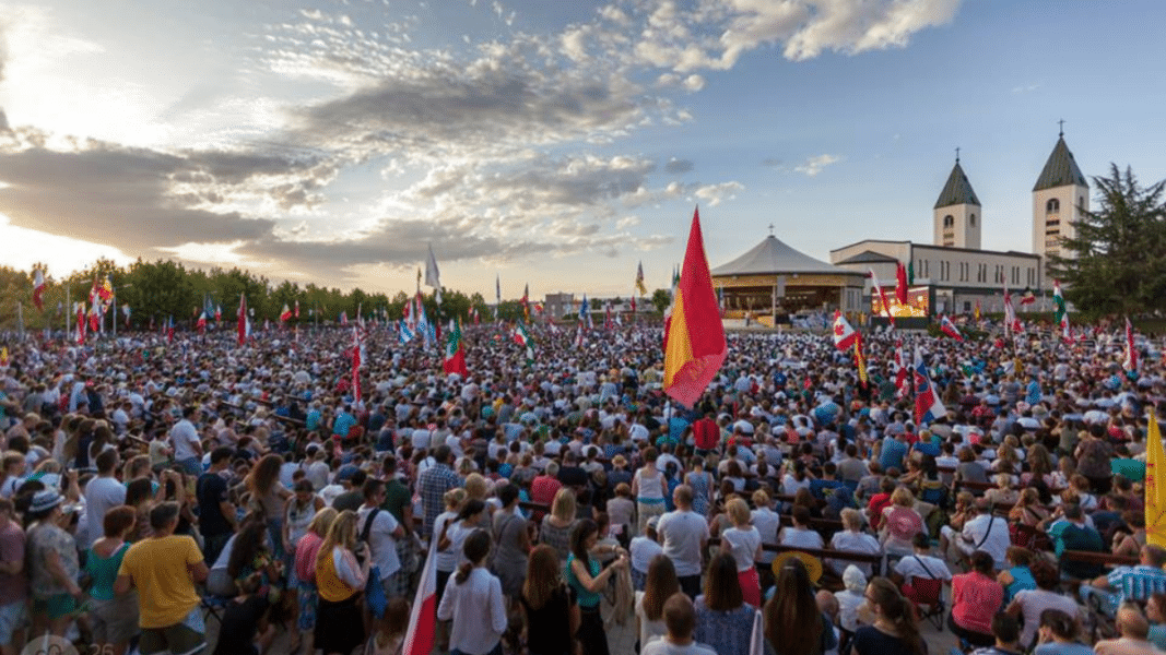 Francisco a los jóvenes en Medjugorje: «No hay mejor voluntad para nosotros que la del Padre»