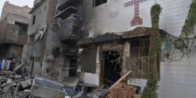 Iglesias quemadas Pakistán