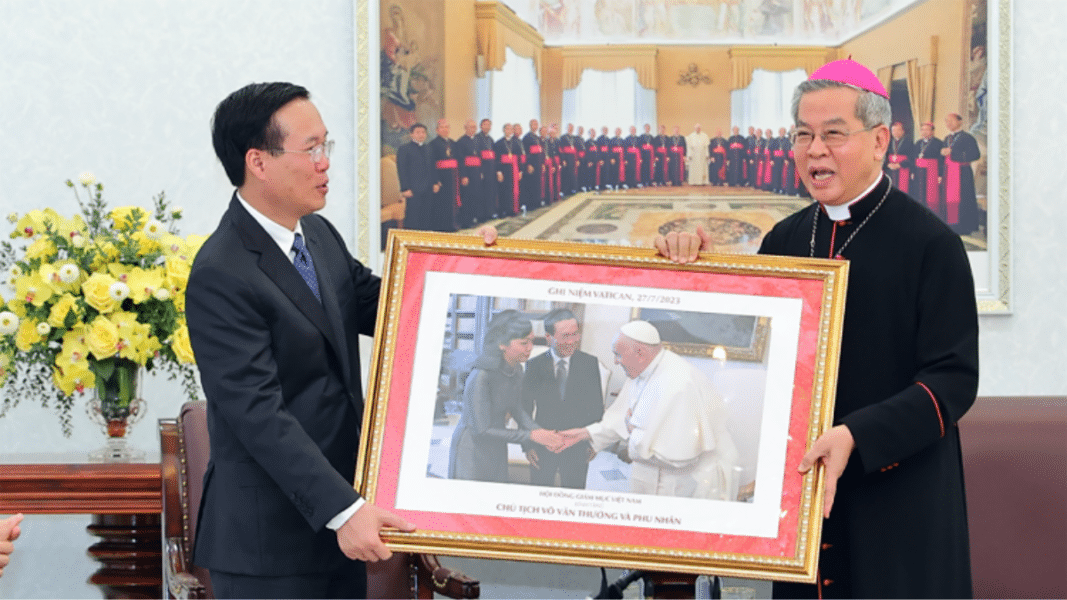 El presidente de Vietnam refuerza los lazos del país con la Iglesia Católica