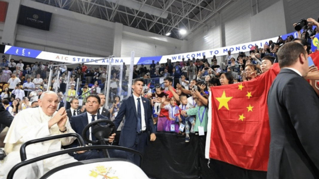 Papa católicos chinos