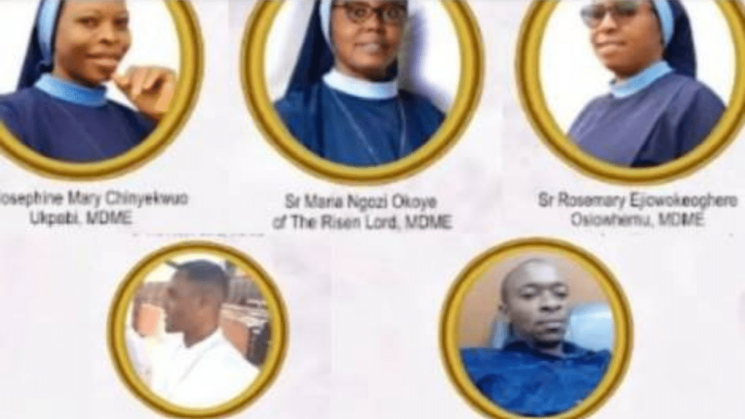 Liberadas las tres monjas secuestradas junto con el seminarista y su chófer