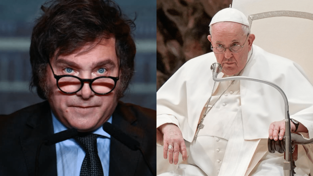 Francisco felicita a Milei por teléfono y este le invita a visitar Argentina