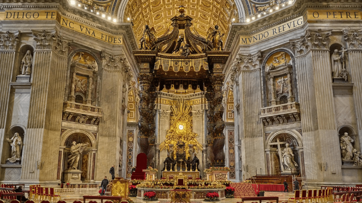 Baldaquino Bernini Vaticano