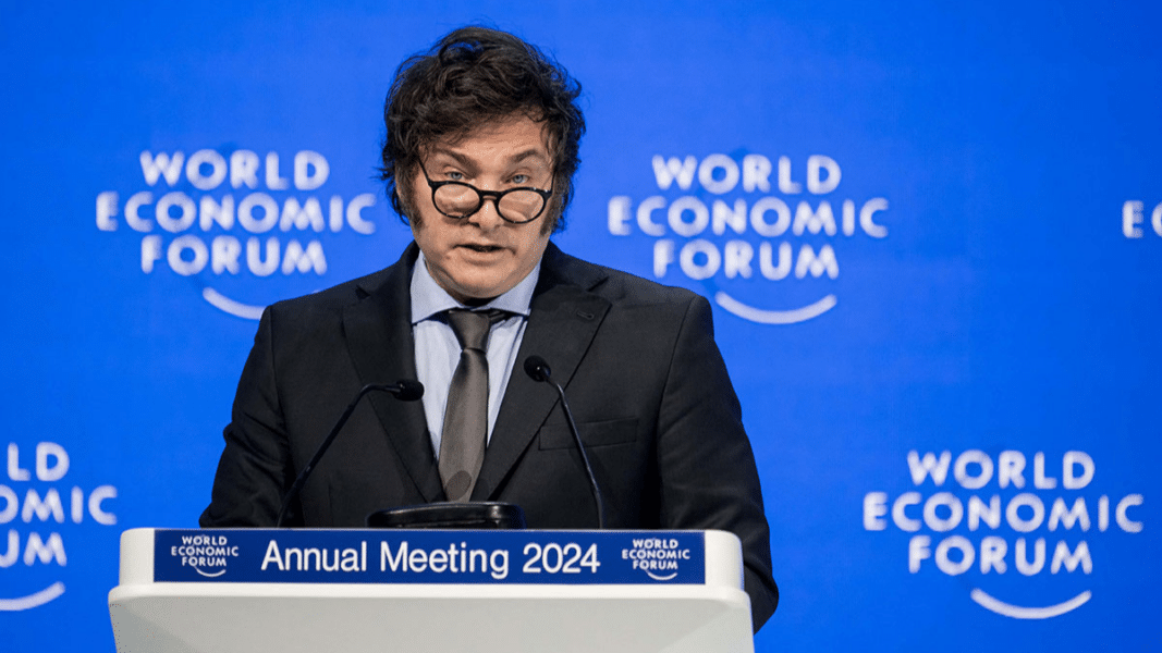Javier Milei denuncia en Davos la “sangrienta agenda del aborto”