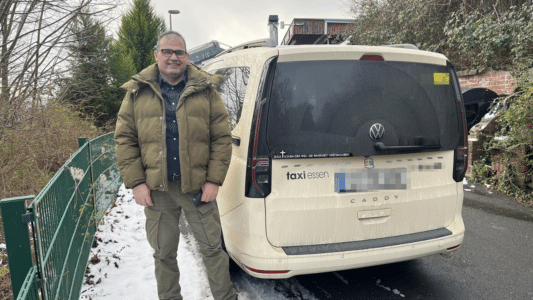 Taxista Alemania multado