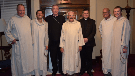 Miembros de la fraternidad Verbum Spei