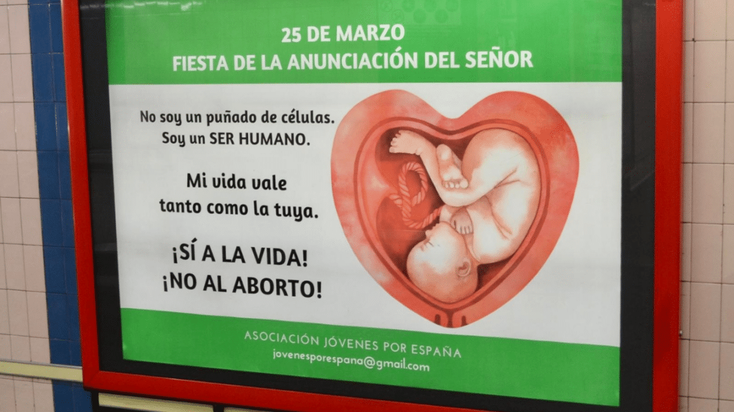 Jóvenes por España lanza una campaña en defensa «de la sacralidad de la vida» frente a «las leyes aprobadas por el PSOE y consolidadas por el PP»