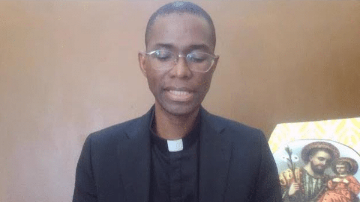 El sacerdote Janvier Gbénou