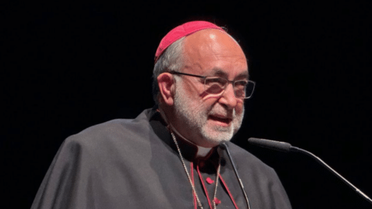 Monseñor Jesús Sanz Montes, arzobispo de Oviedo