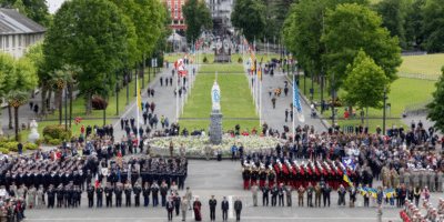 Peregrinación militar a Lourdes