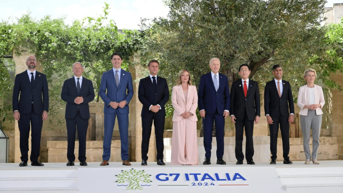 Meloni en el G7