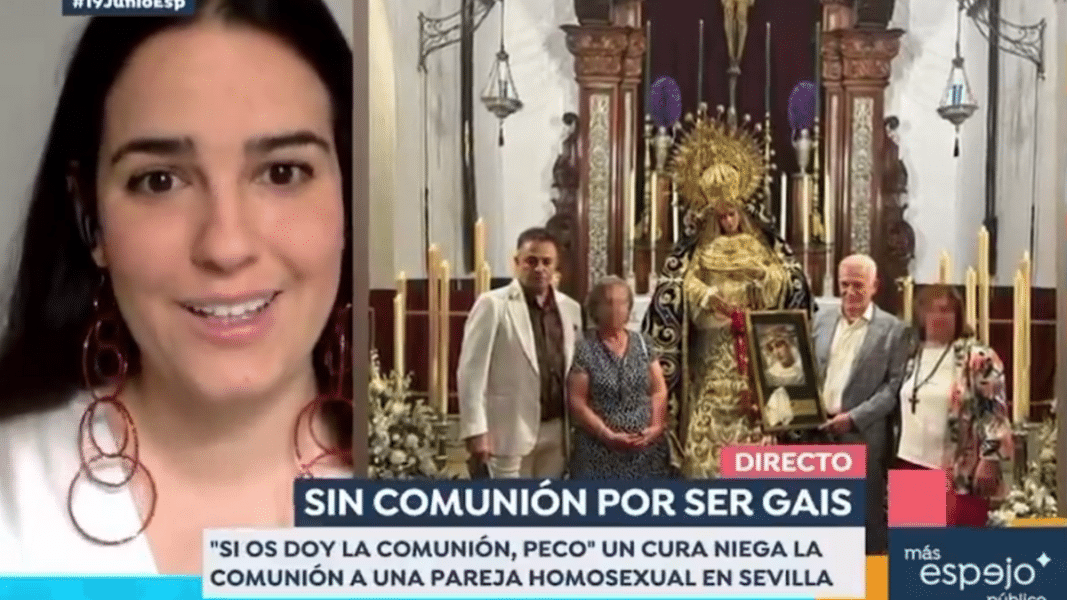 Joven católica explica en televisión y redes sociales que «comulgar no es un derecho»