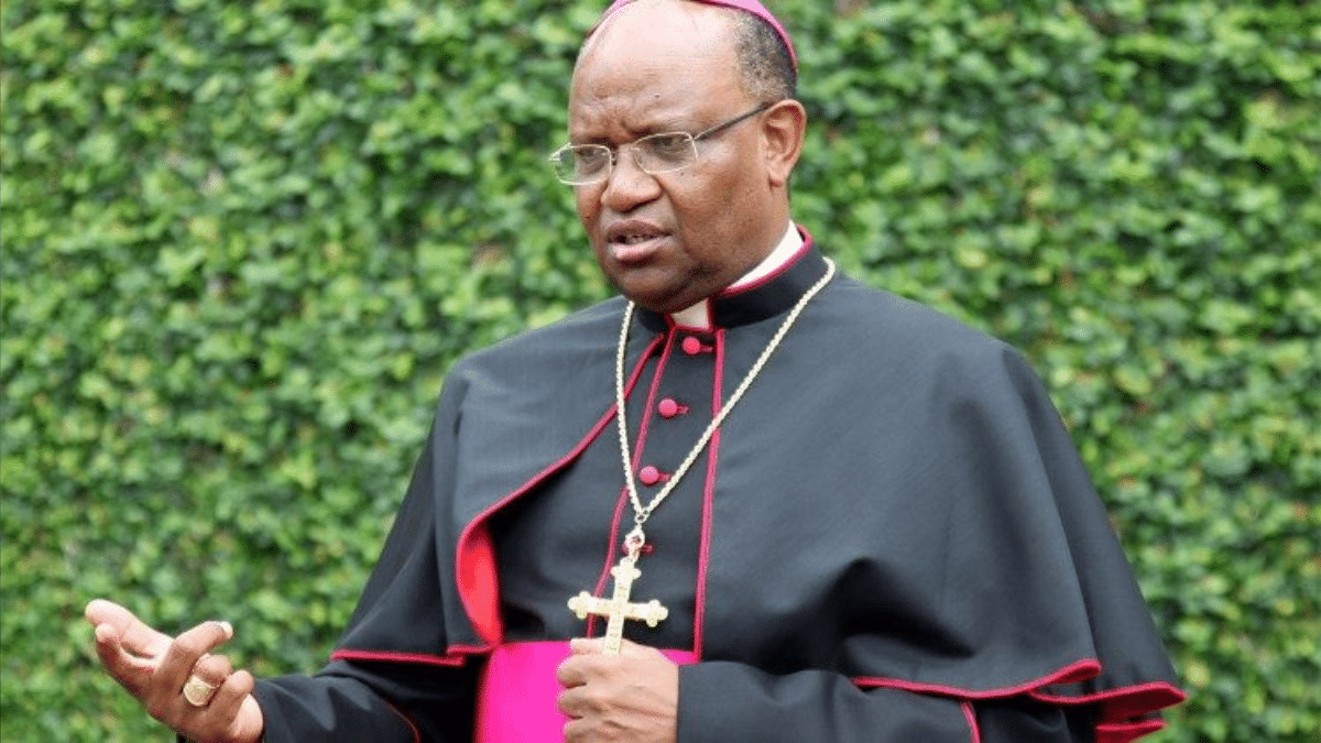 El arzobispo de Nyeri en Kenia, mons. Anthony Muheria