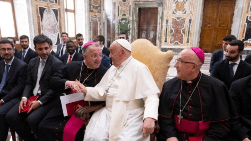 El Papa pide a los seminaristas de Getafe que estén pendientes de los que más sufren, de los pobres y de los descartados