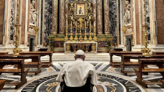 La Paz a través de la Virgen: El Papa Francisco en Santa María la Mayor