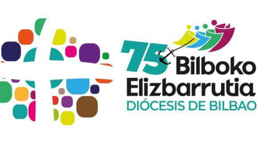 La diócesis de Bilbao estrena logo para celebrar su 75 aniversario