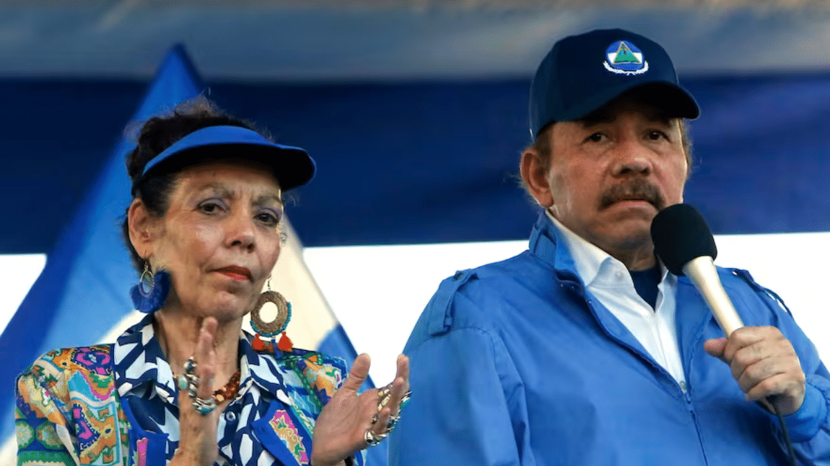 Daniel Ortega y su mujer, los tiranos de Nicaragua