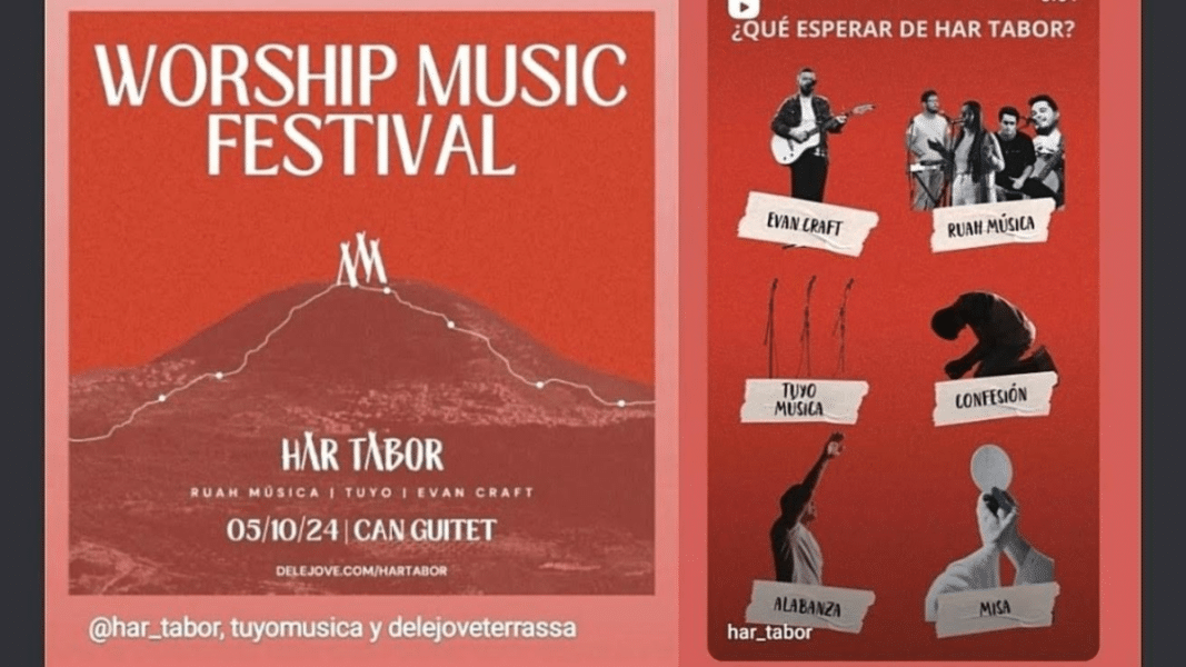 Protestantizándonos: el festival de alabanza Har-Tabor en la diócesis de Tarrasa (Barcelona)