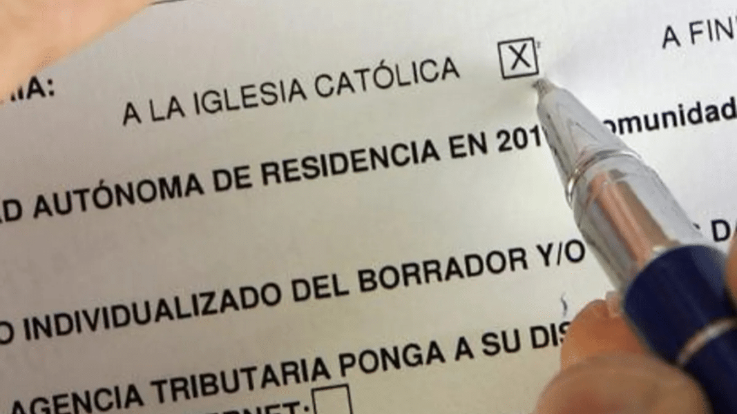 No poner la X es ayudar a la Iglesia en sus necesidades