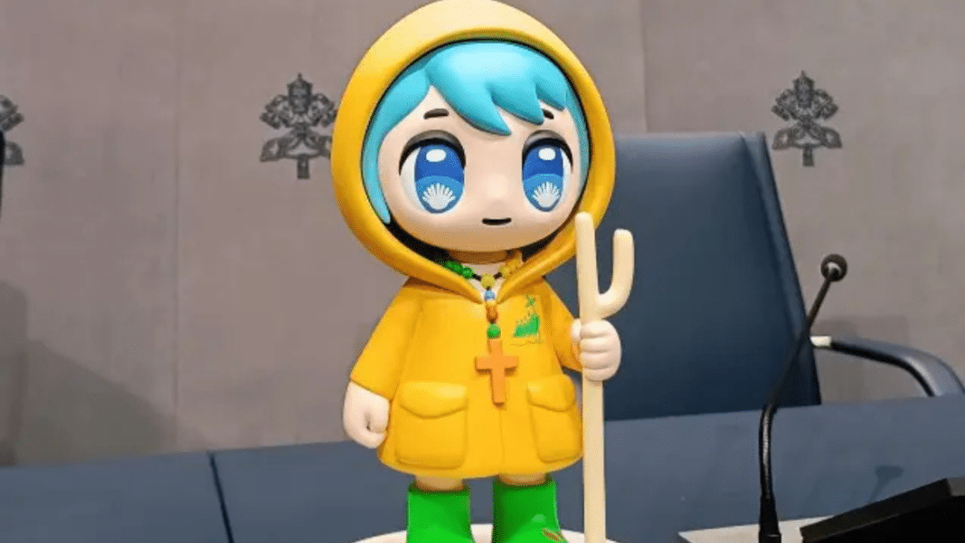 El Vaticano se «Luce» en un país multicolor: caricaturizar lo divino