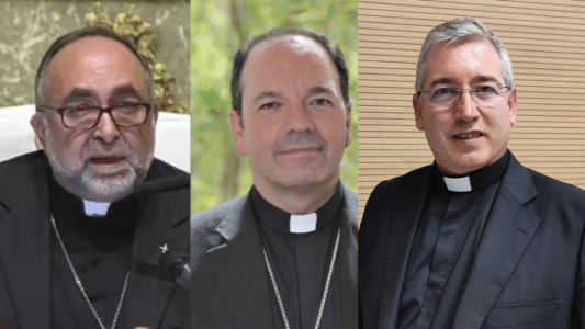 Jesús Sanz Montes, Juan Carlos Elizalde y Fernando Prado Ayuso