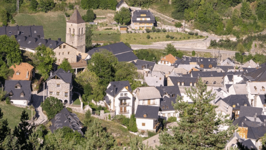 Bielsa, el último pueblo de Huesca antes de cruzar la frontera con Francia