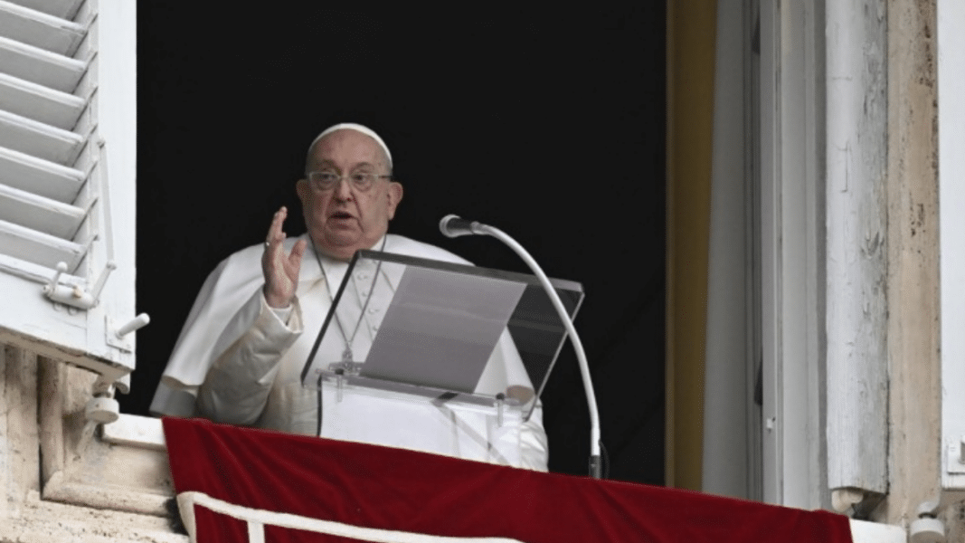 El Papa celebra el alto el fuego en Gaza