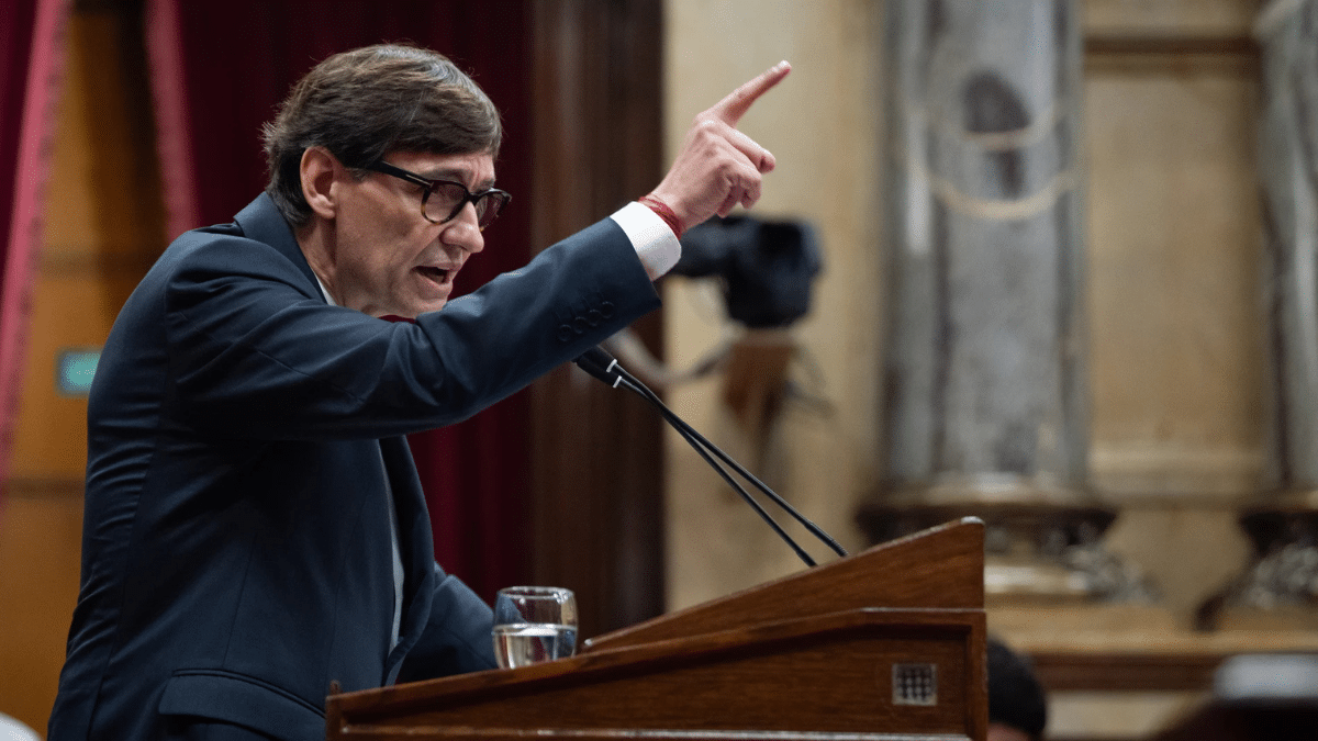 Salvador Illa, presidente de la Generalidad de Cataluña